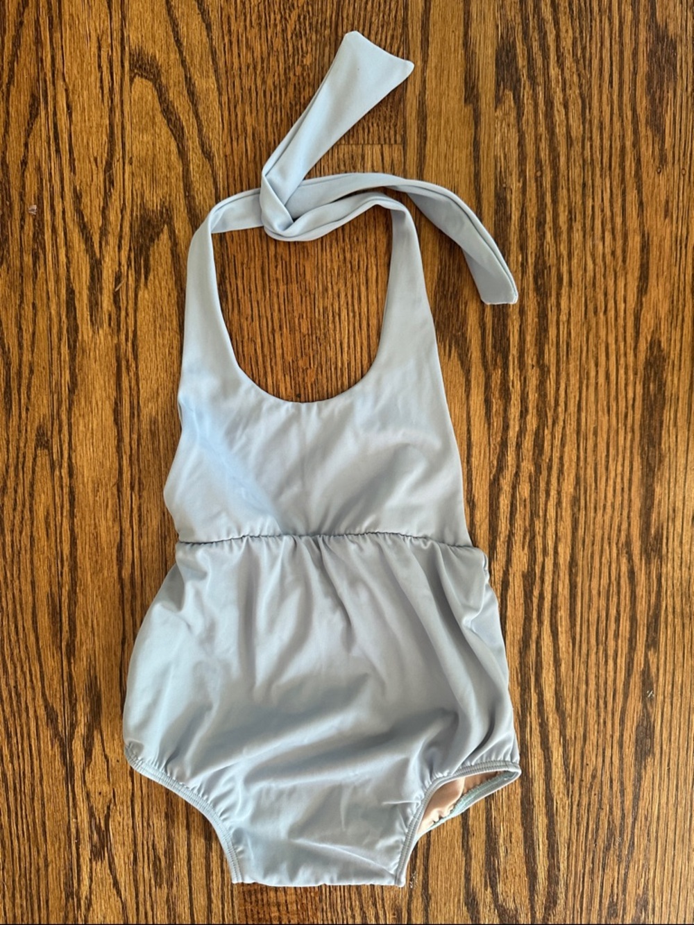 Kortni Jeane Grey Blue One Piece